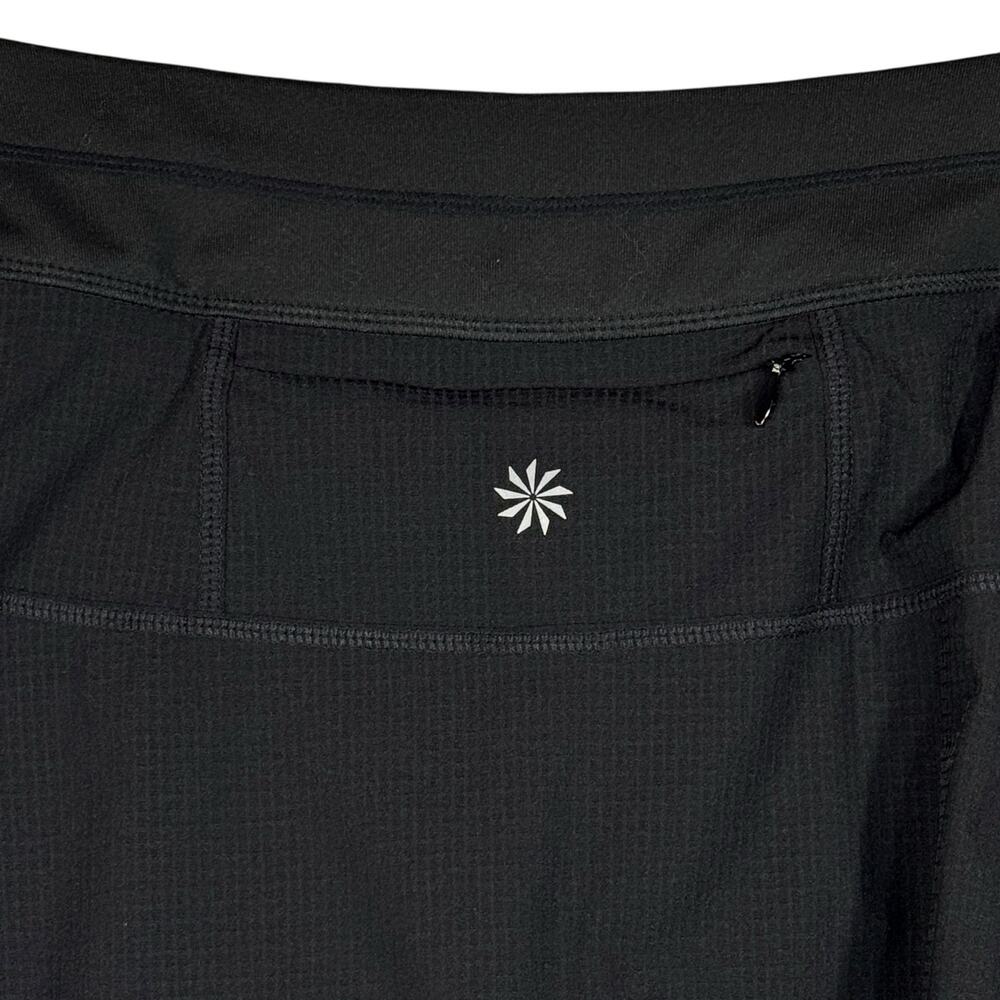 Athleta Small Warrior 2-in-1 Sport Knicker Leggings Skirt Stretch Pull-On Pocket - Picture 4 of 8